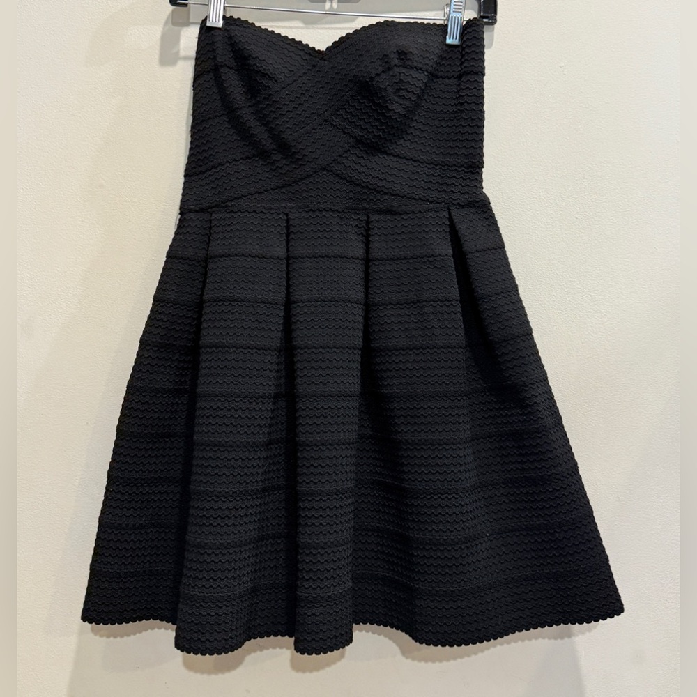 Sans Souci Strapless Little Black Dress